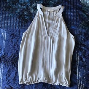 Joie silk pleated tank top